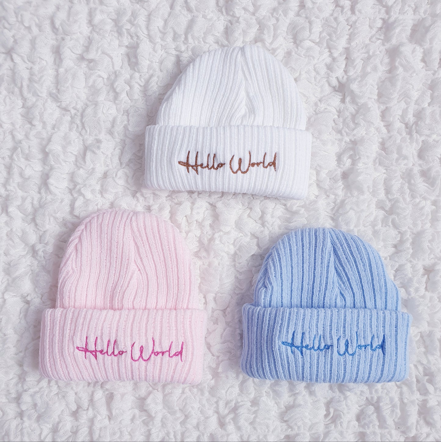 Newborn Hello World Hat