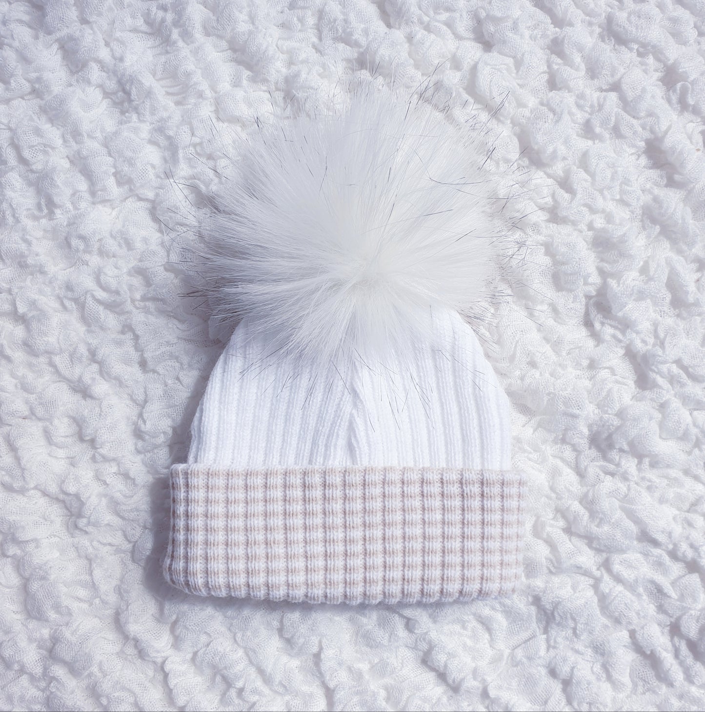 Baby Newborn Pom Pom Hats