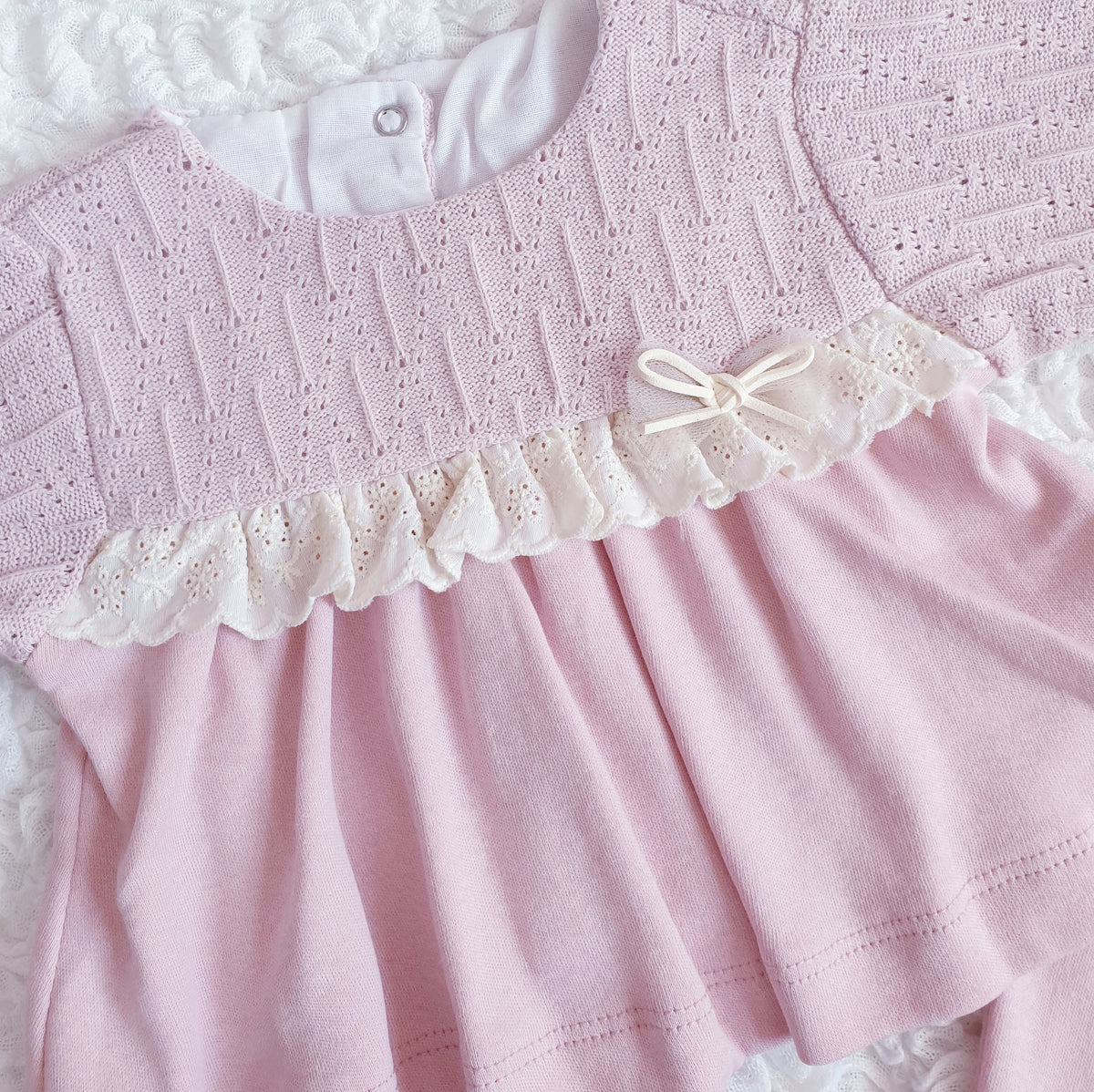 Baby Girls Dusky Pink 5 Piece Set