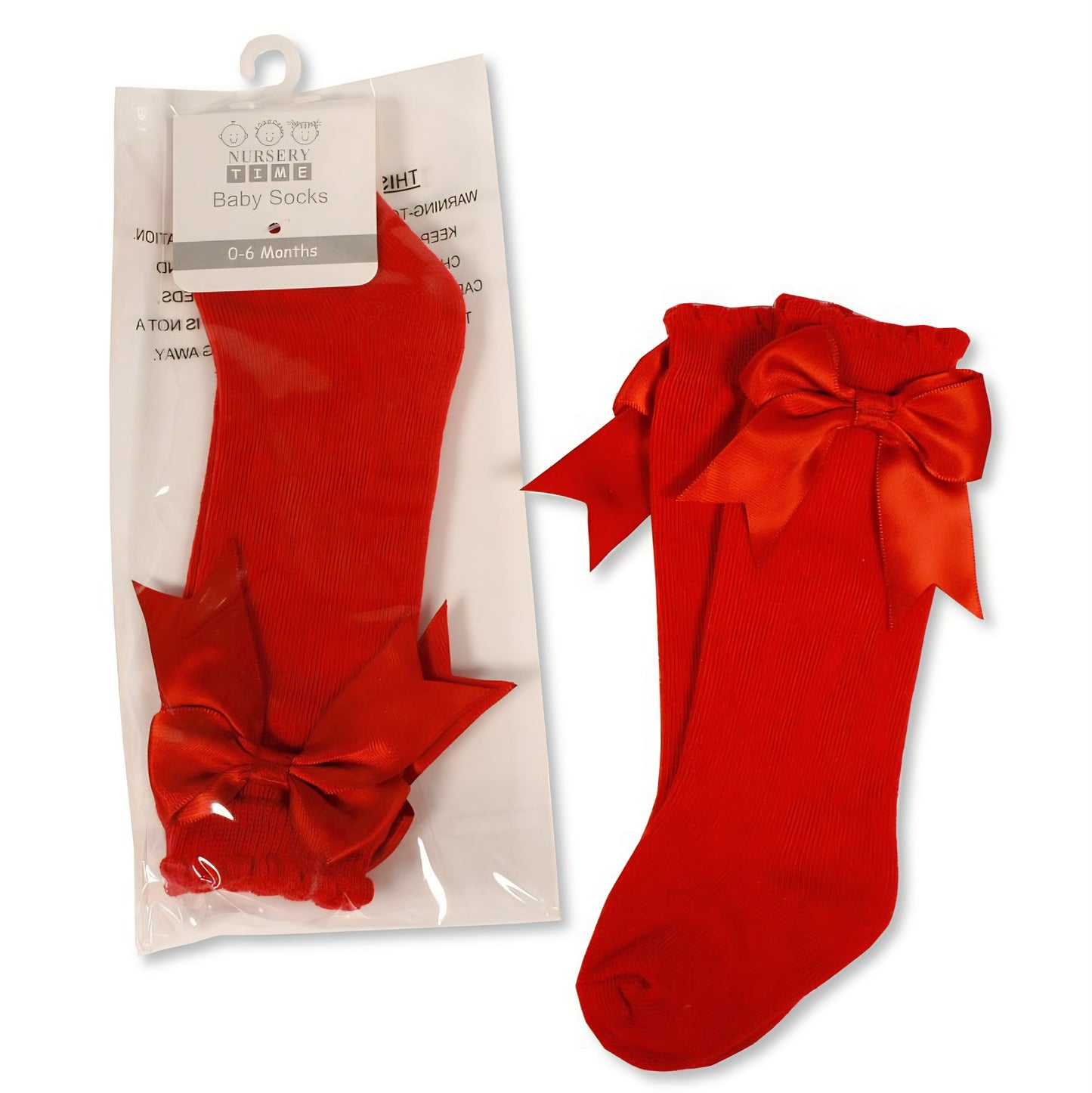 Baby Knee High Bow Socks