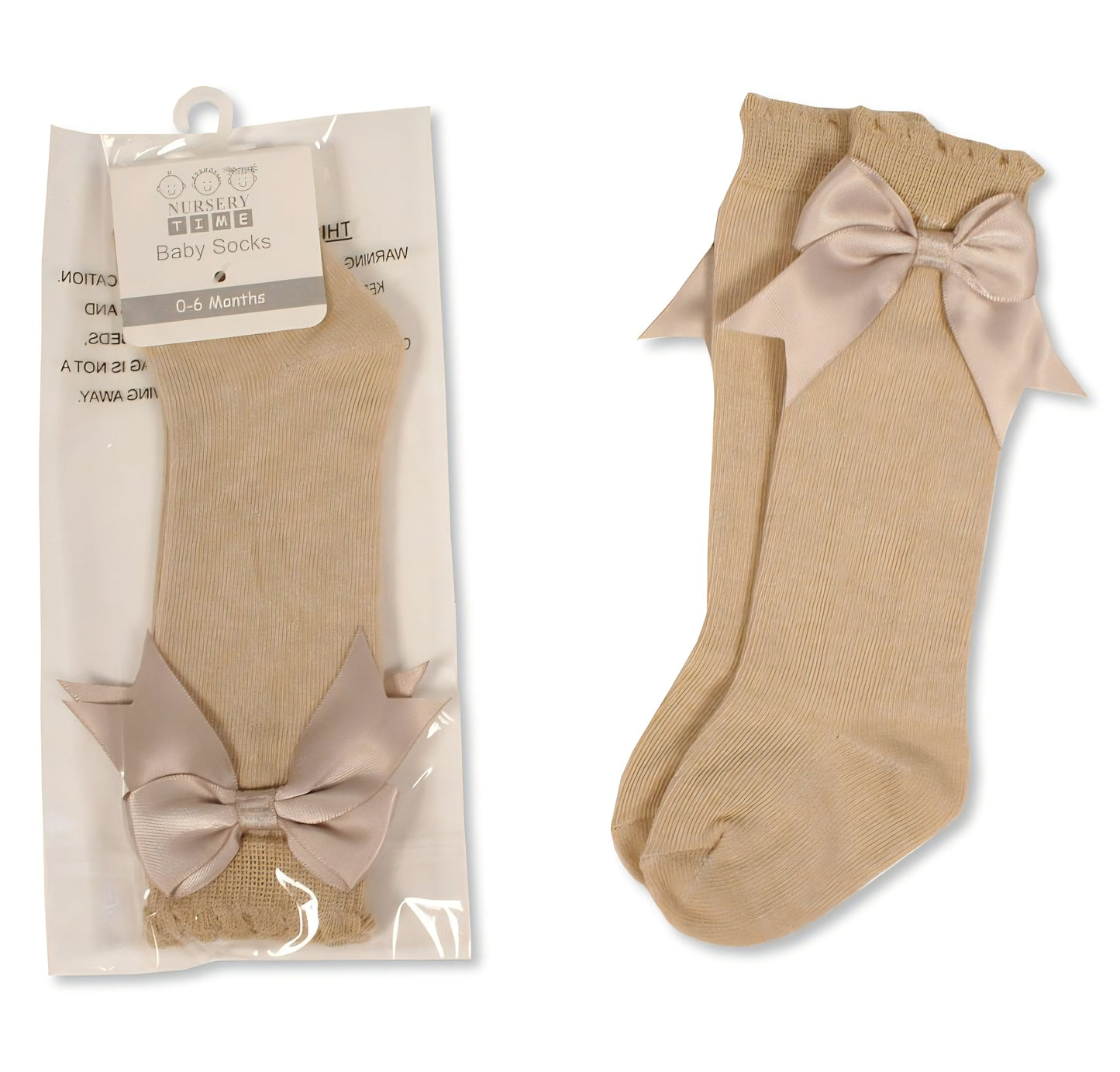 Baby Knee High Bow Socks