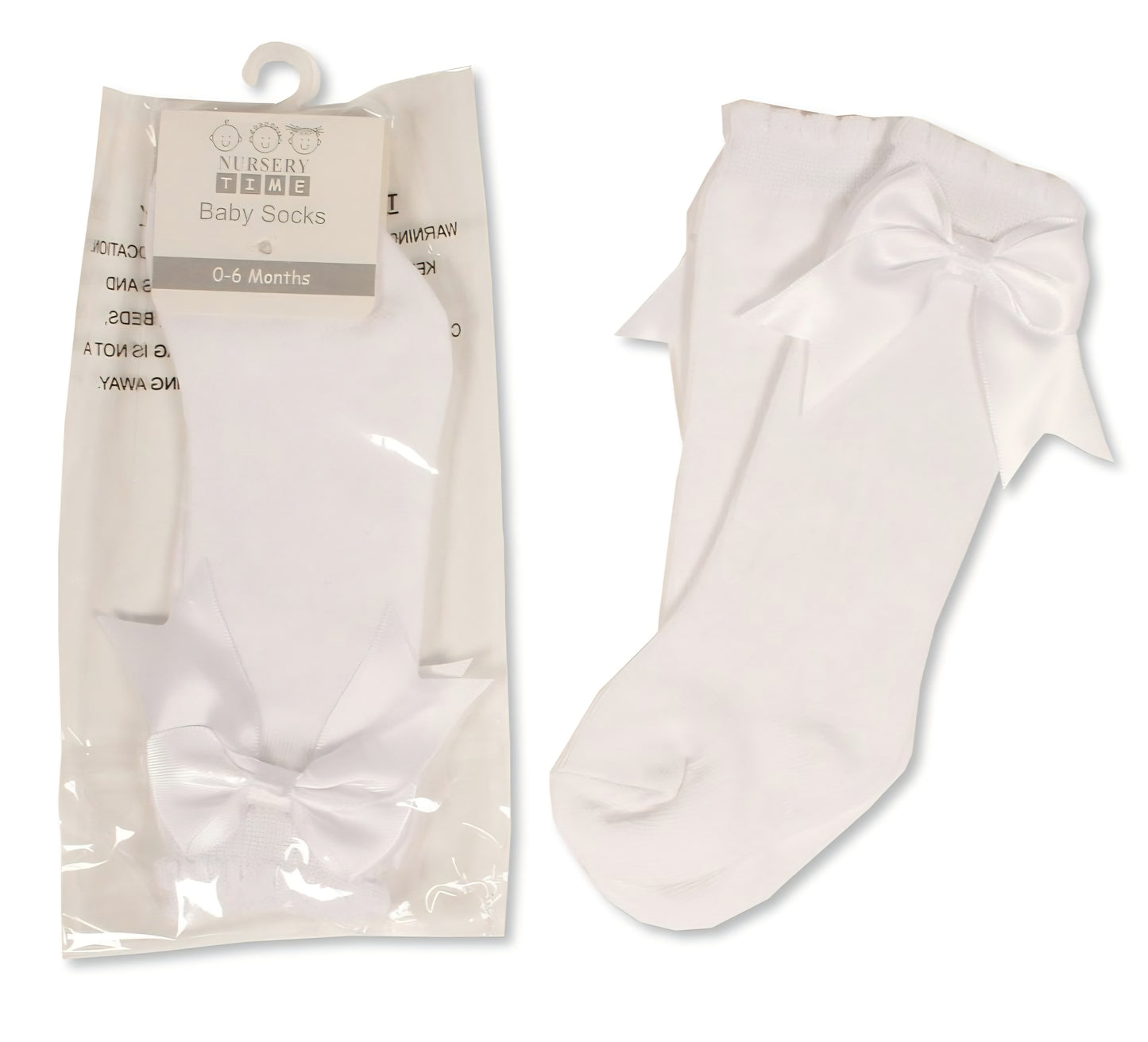Baby Knee High Bow Socks