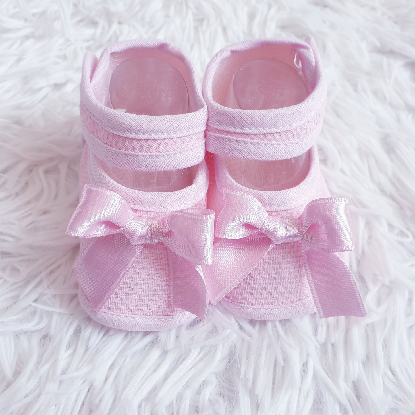 Baby Girls Bow Booties