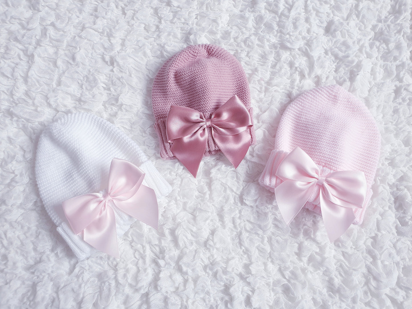 Baby Girls Bow Hats