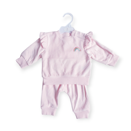 Baby Girls Rainbow Lounge Set