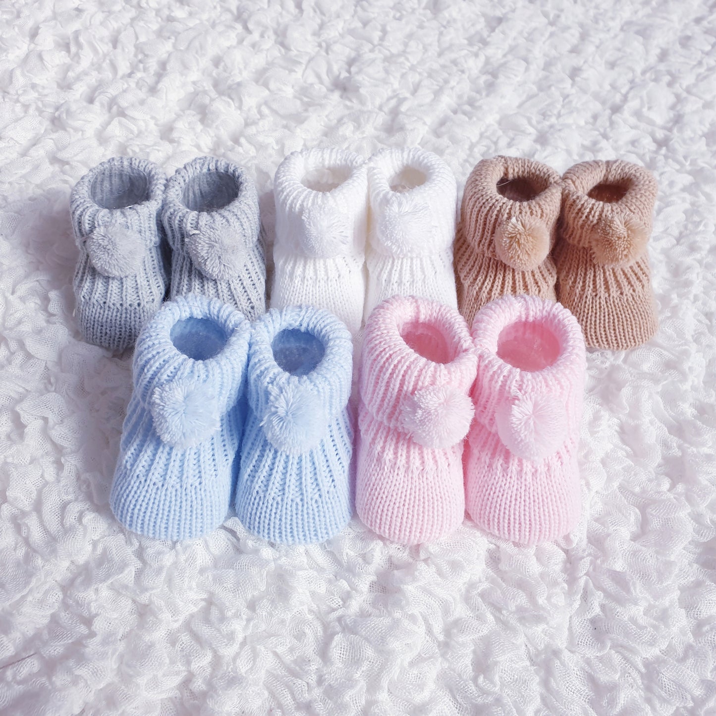 Pom Pom Booties