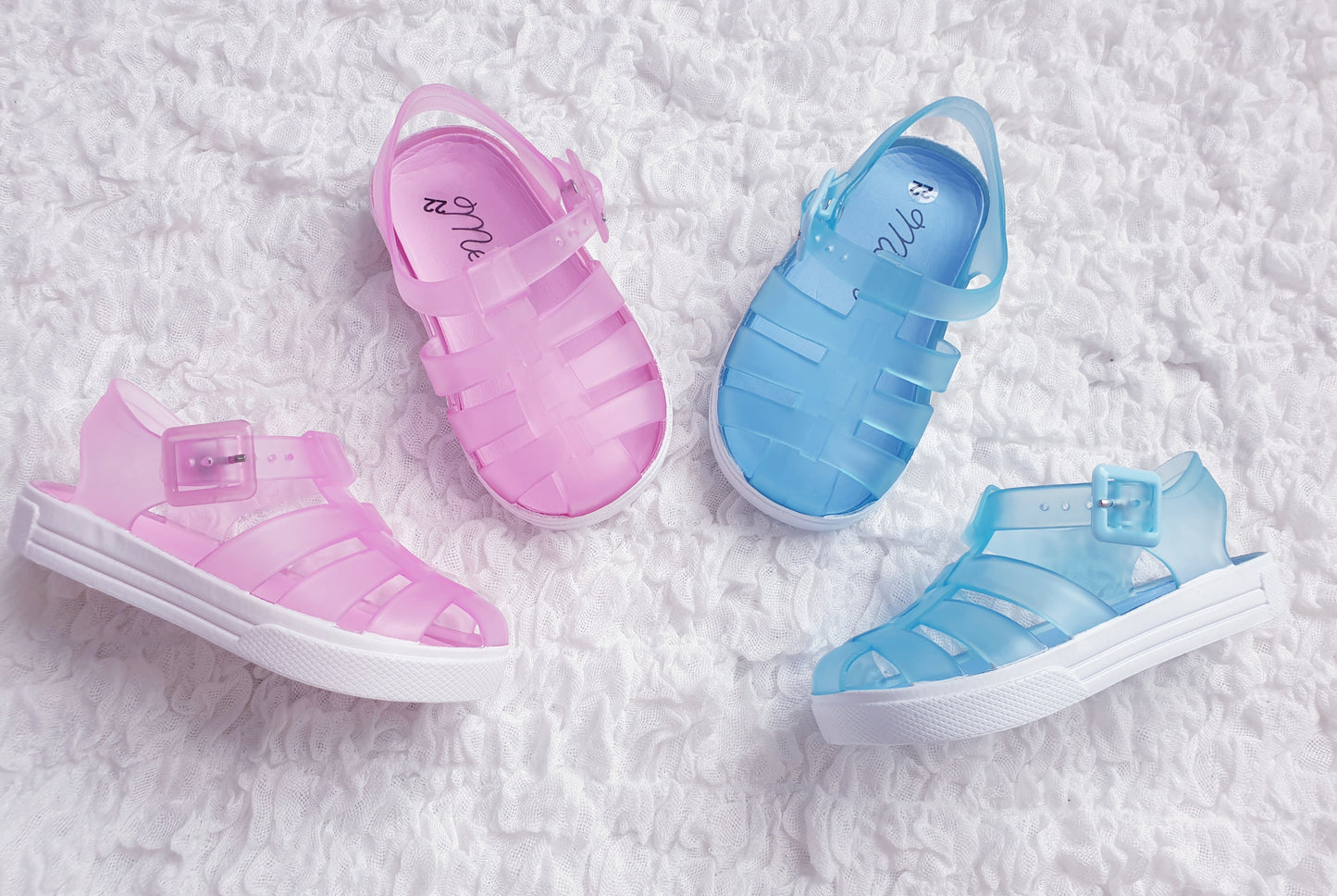 Boys Blue Jelly Sandals