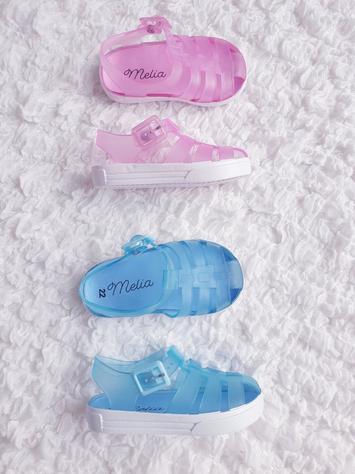 Boys Blue Jelly Sandals