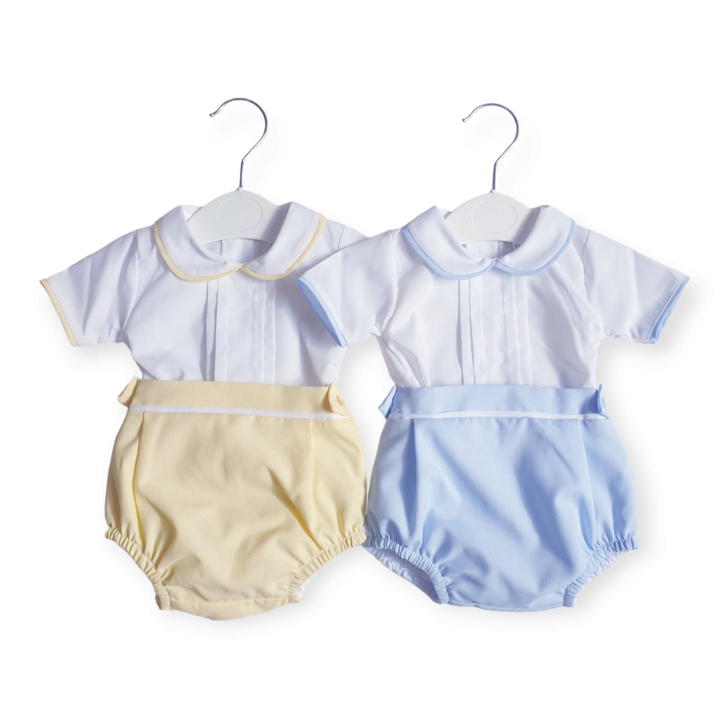 Baby Boys Spanish Baby Blue/Lemon Jam Pants Set