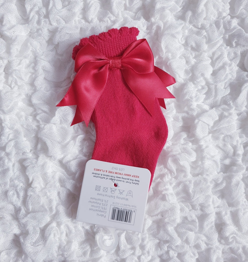 Baby Girls Bow Socks