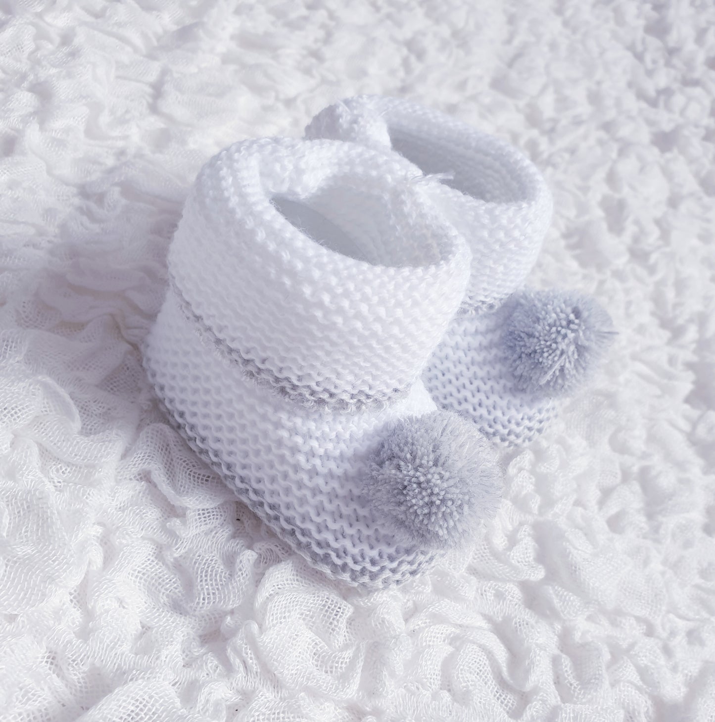 Baby Pom Pom Booties