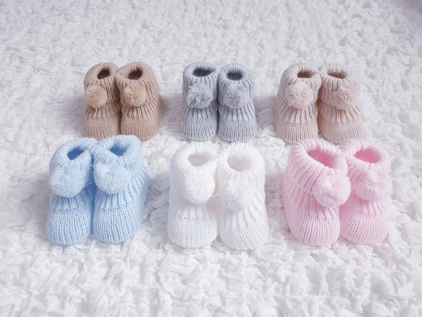 Pom Pom Booties