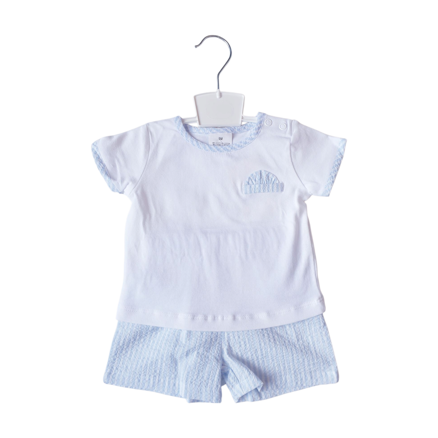 Baby Boys Spanish Striped Shorts Set