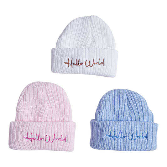 Newborn Hello World Hat