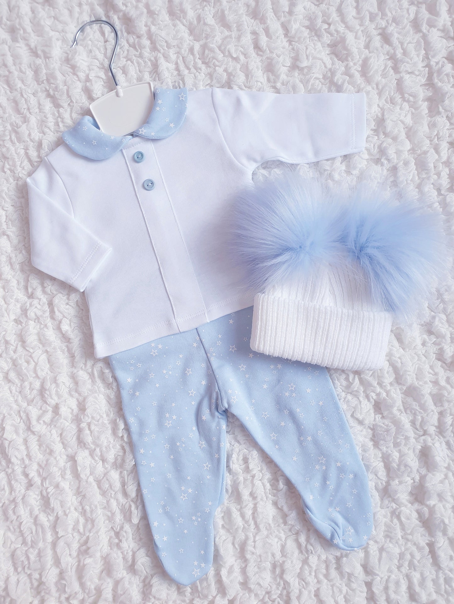 Baby Boys/Girls Spanish 2 Piece Sets Pink/Blue