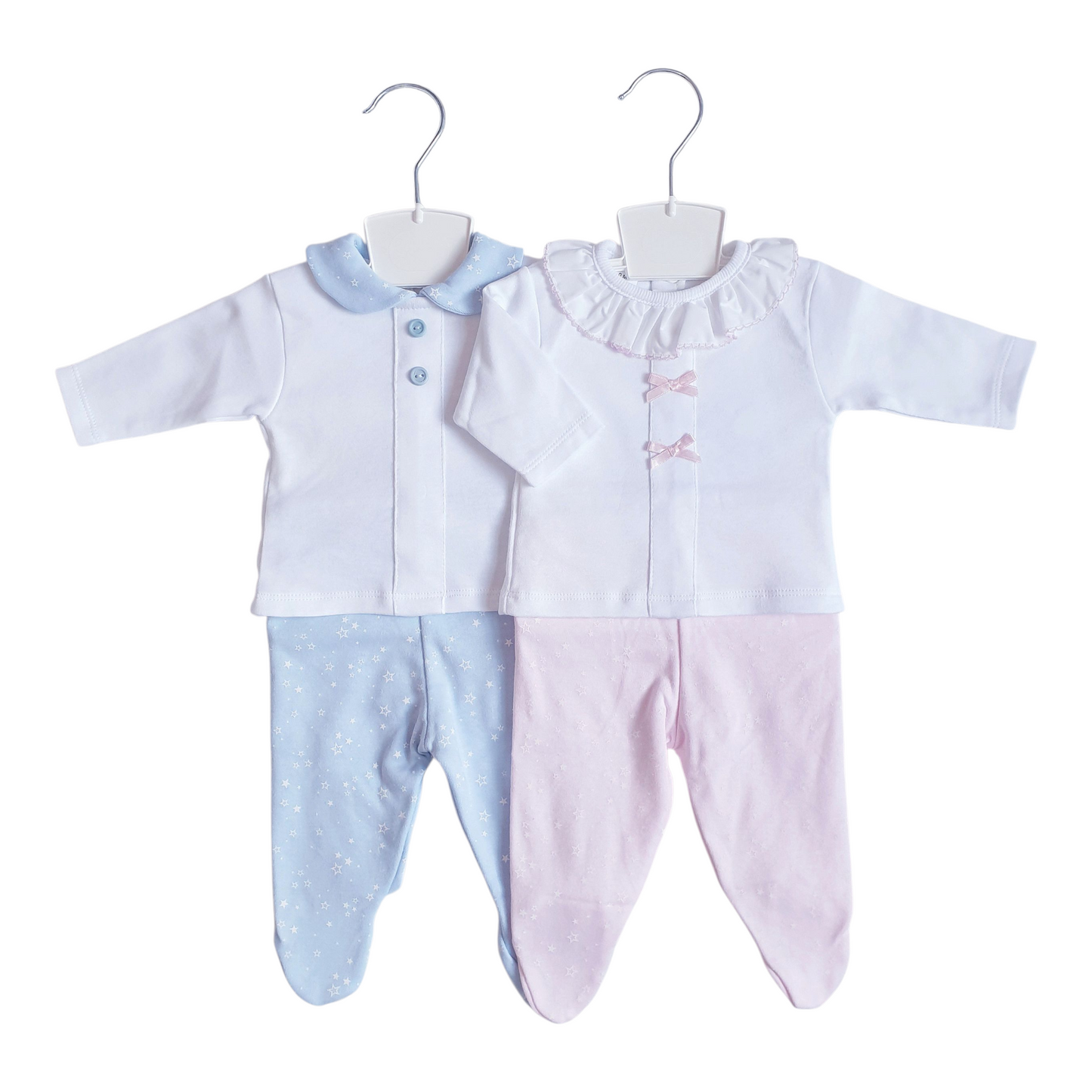 Baby Boys/Girls Spanish 2 Piece Sets Pink/Blue