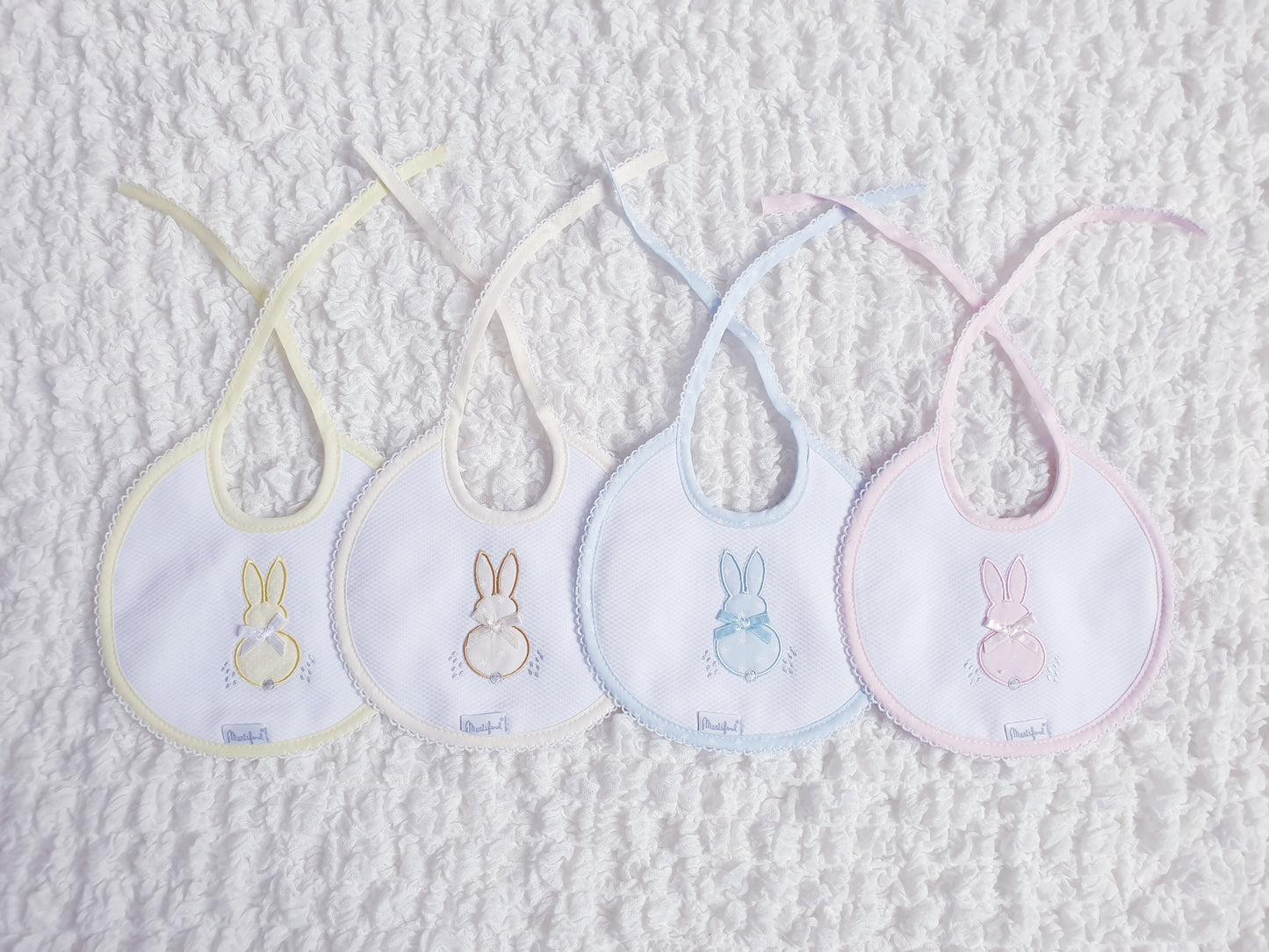 Spanish Bunny Baby Bib