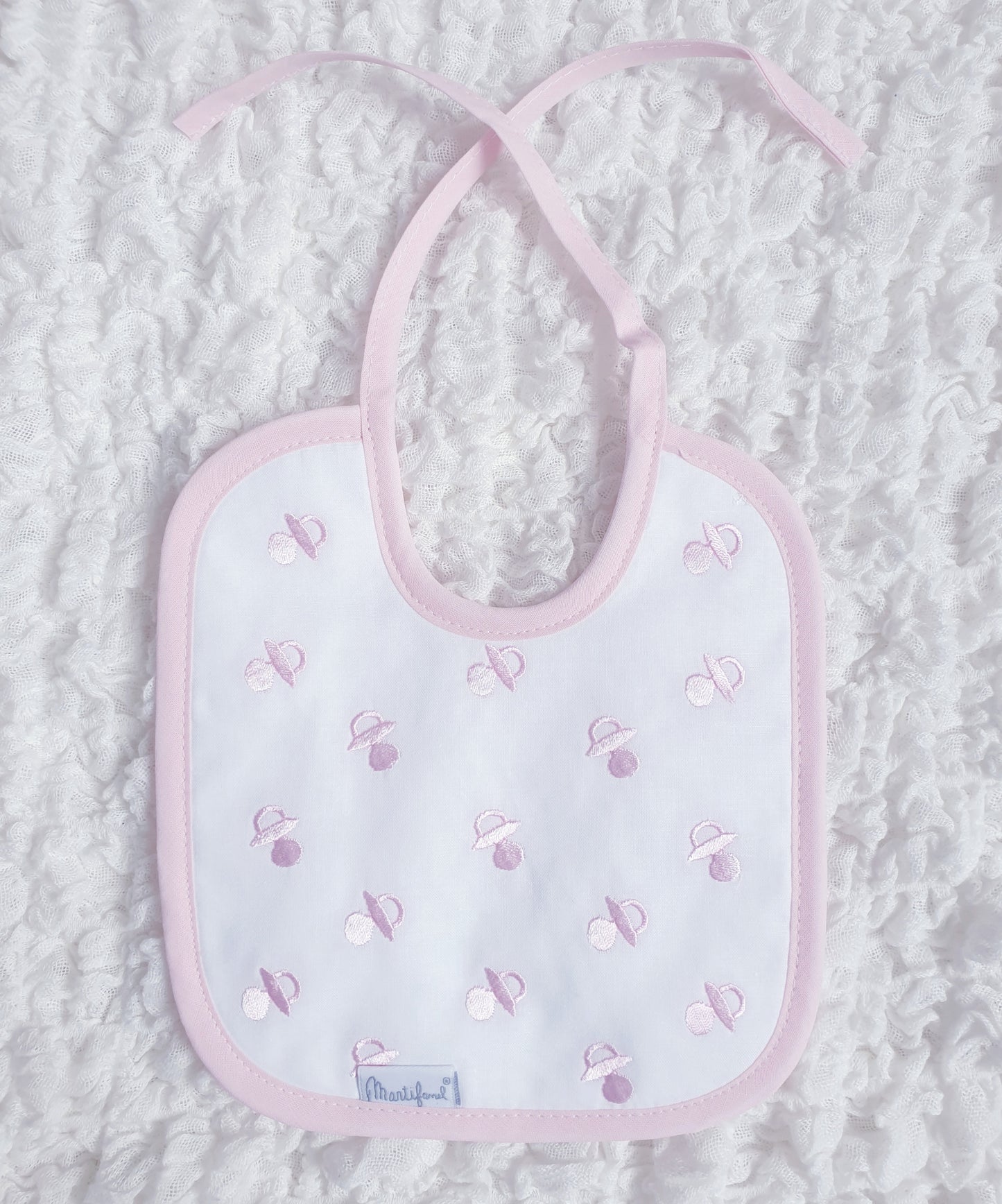 Spanish Dummy Baby Bib