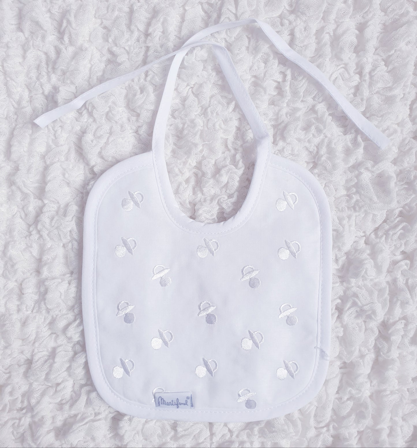 Spanish Dummy Baby Bib