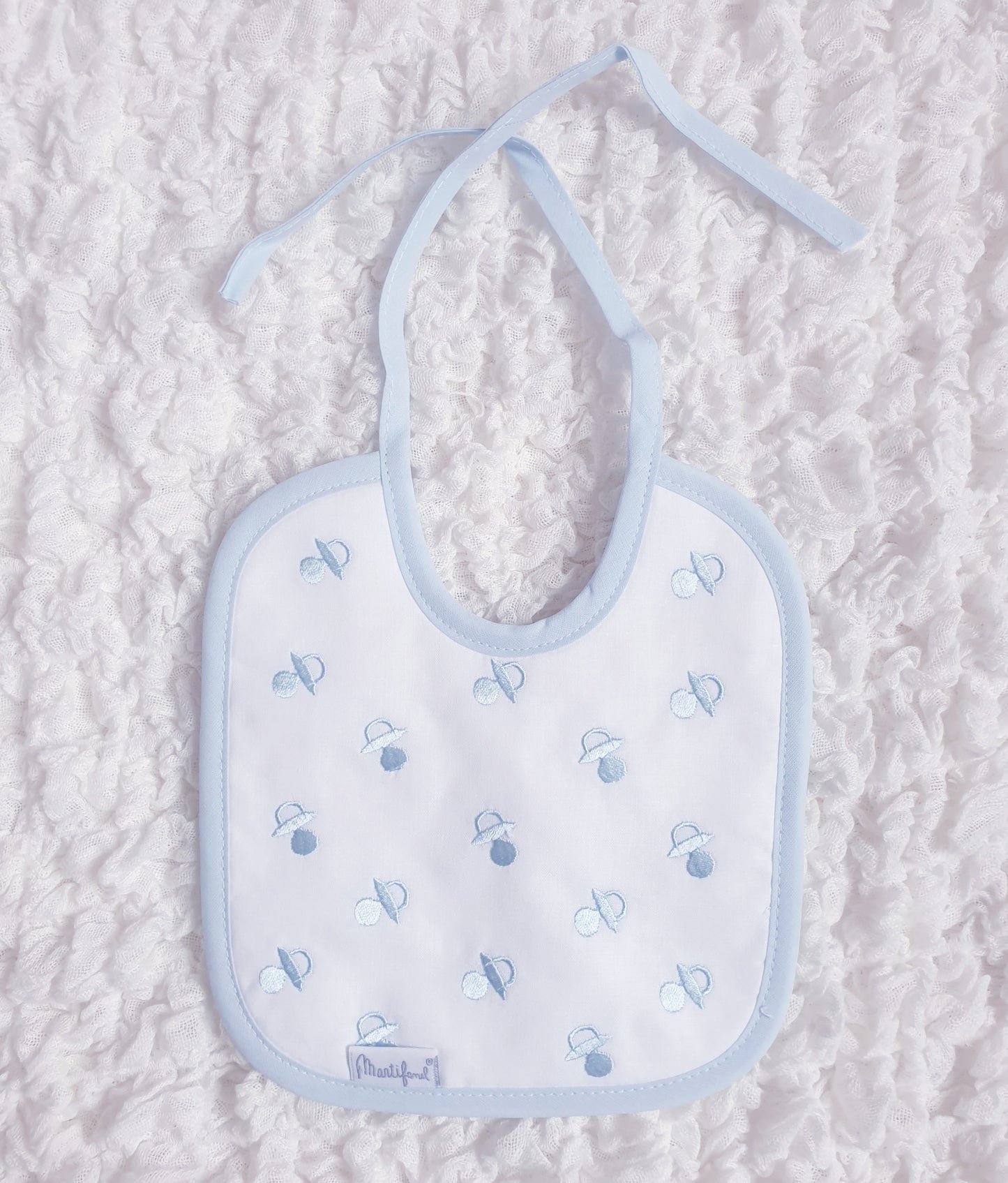 Spanish Dummy Baby Bib