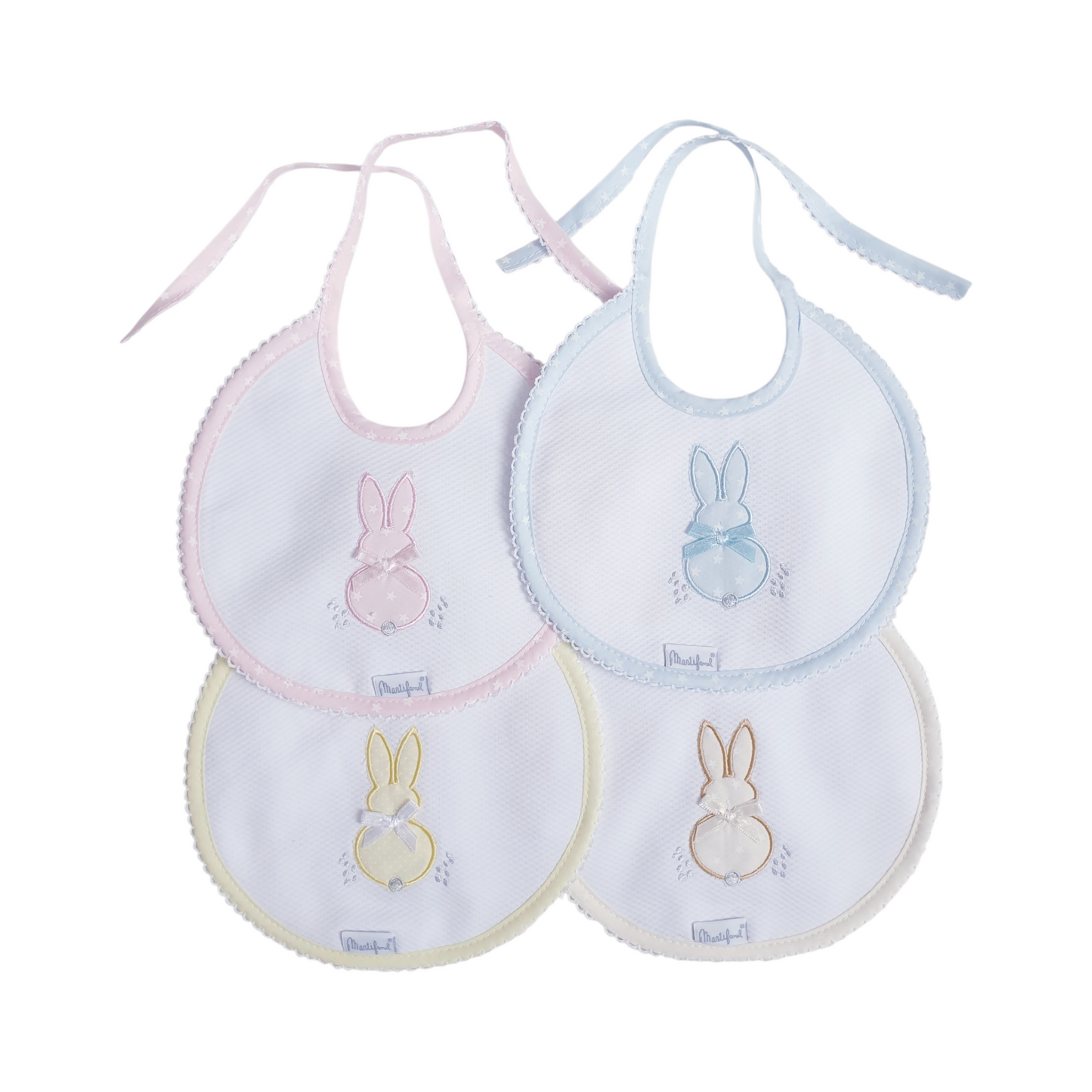 Spanish Bunny Baby Bib