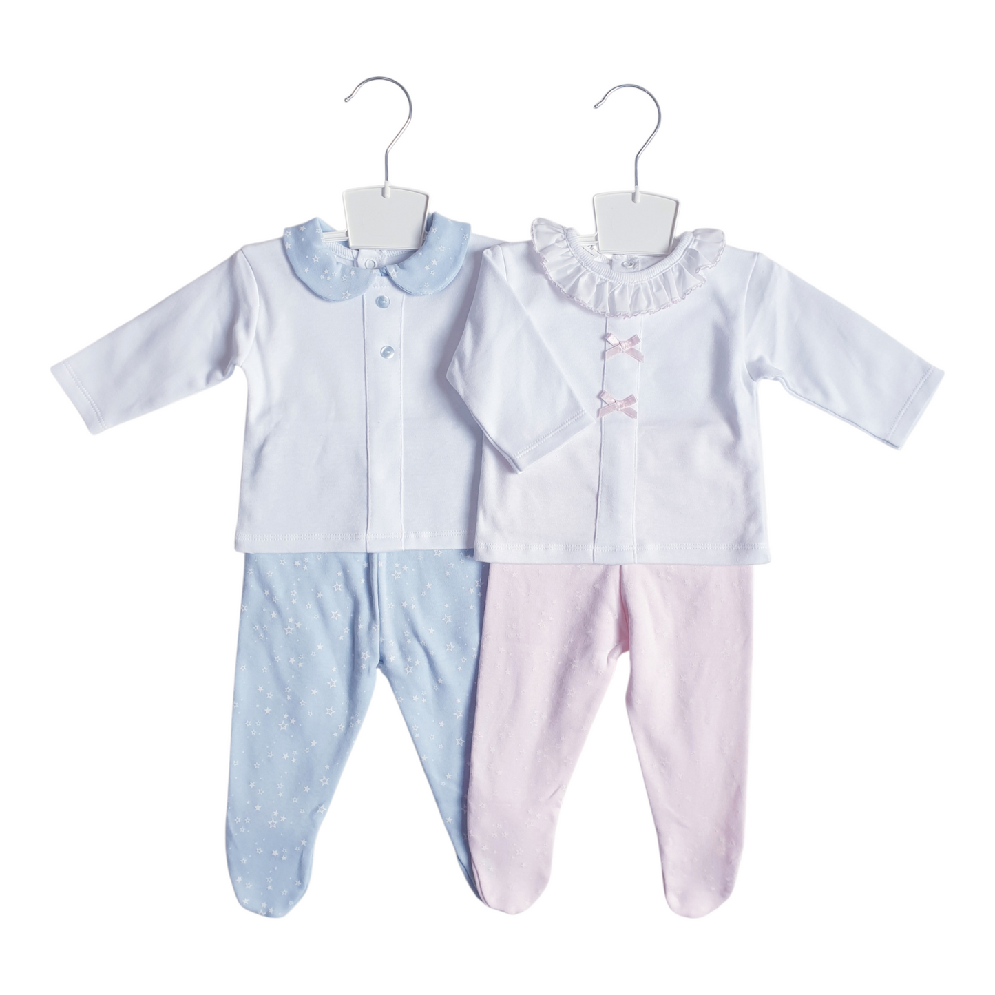 Baby Boys/Girls Spanish 2 Piece Sets Pink/Blue