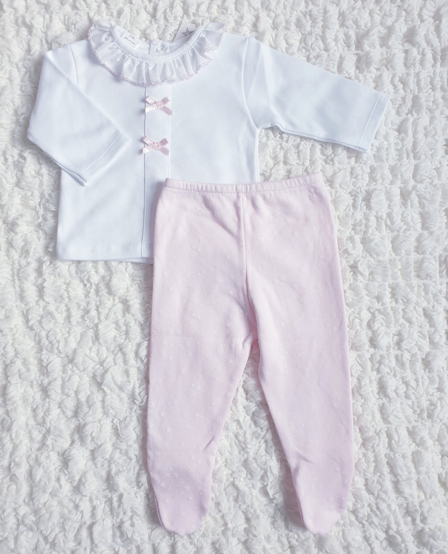 Baby Boys/Girls Spanish 2 Piece Sets Pink/Blue