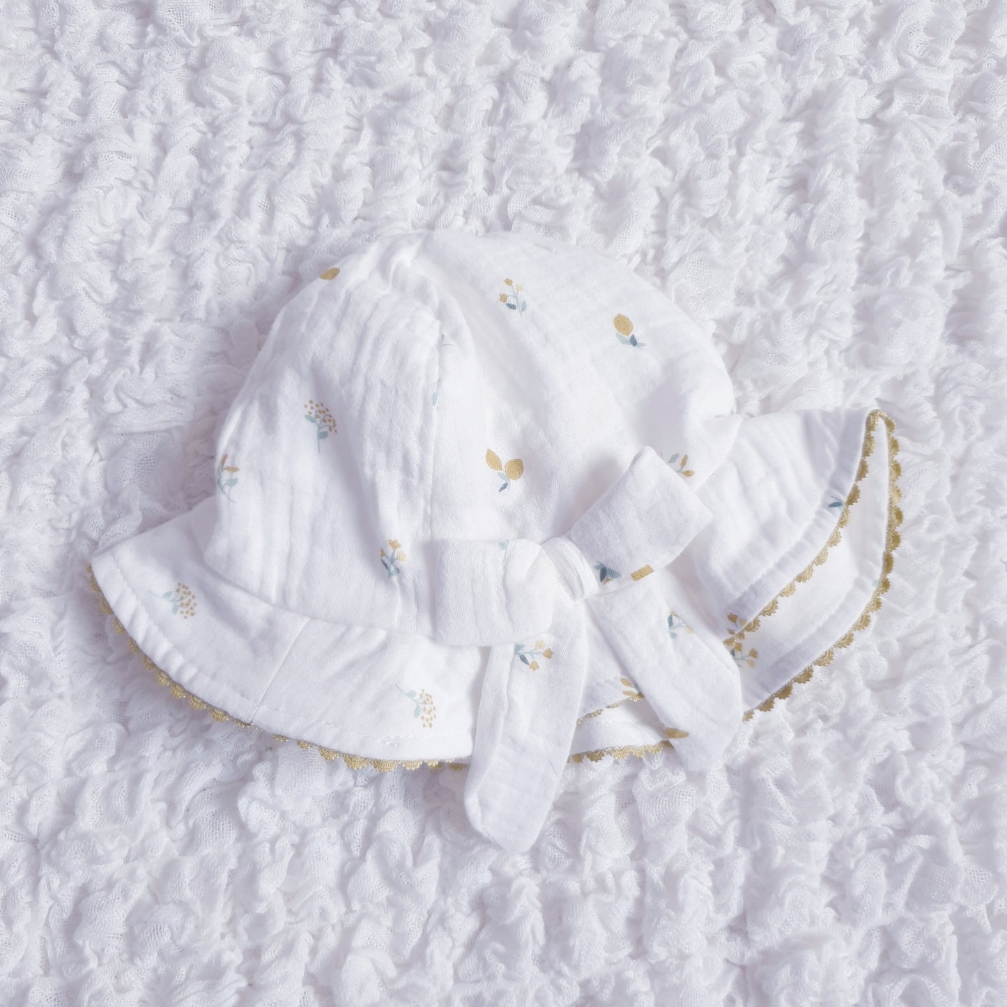 Baby Girls Lemons Romper & Summer Hat