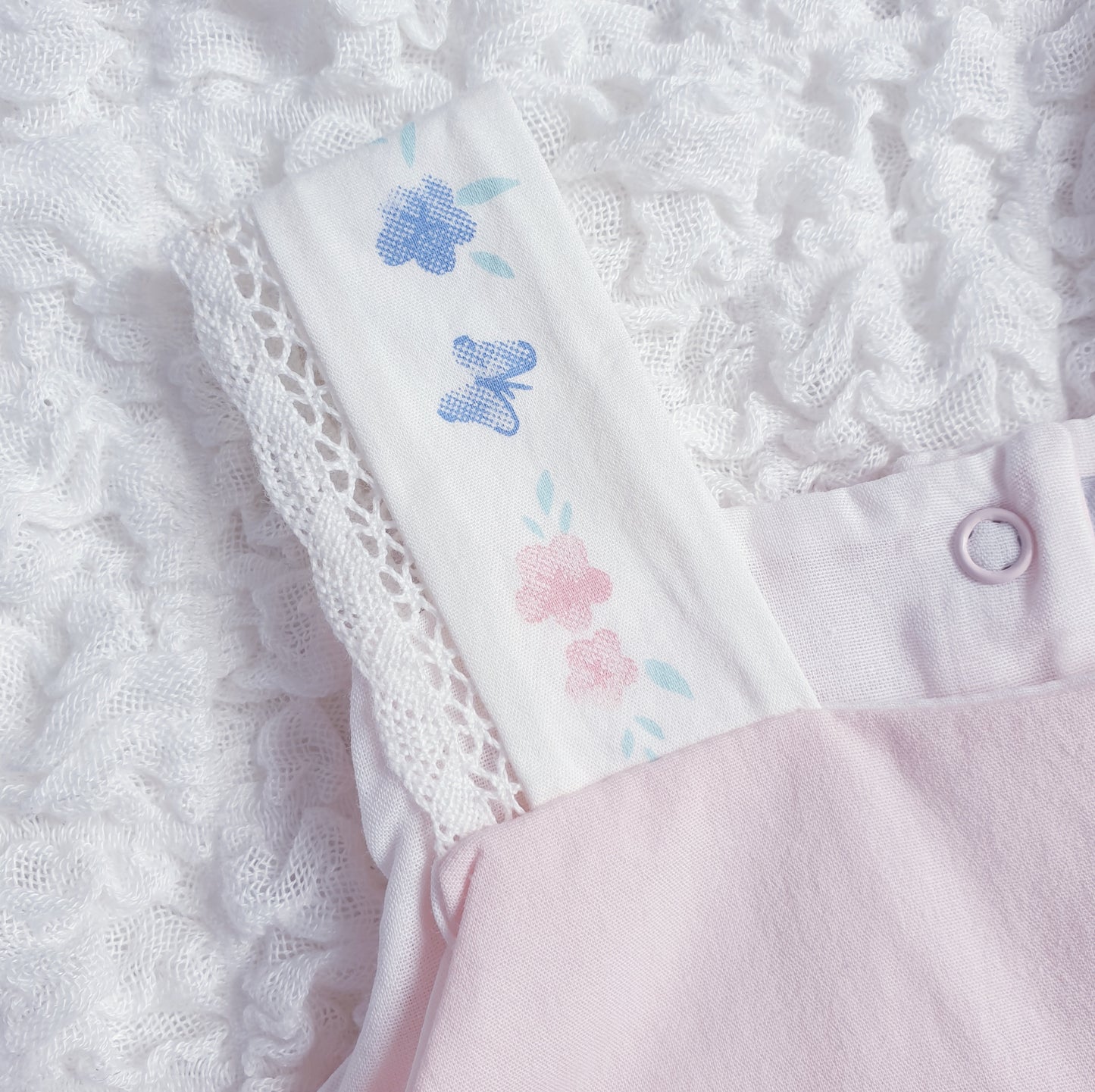 Baby Girls Pink Bow Leggings Set