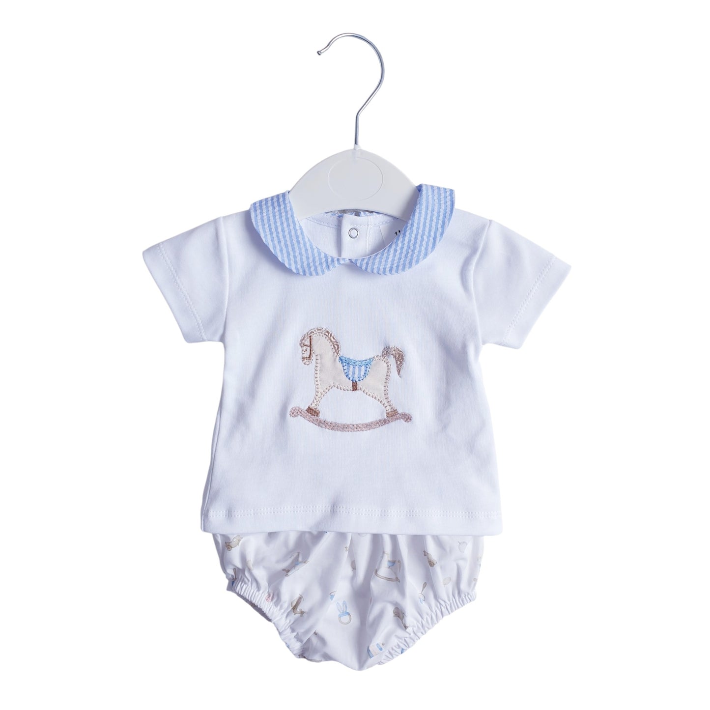Baby Boys Rocking Horse Jam Pants Set