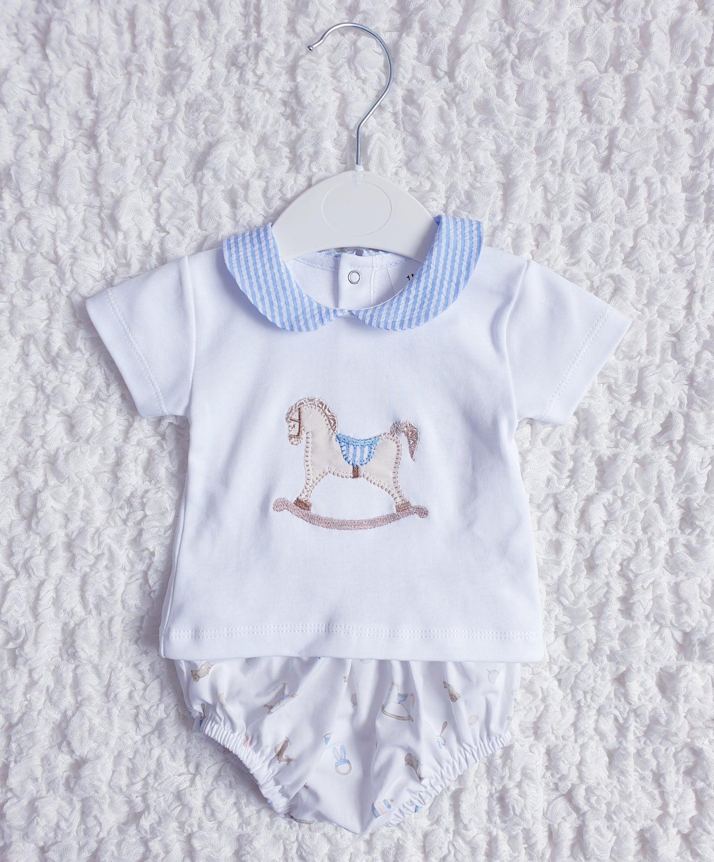 Baby Boys Rocking Horse Jam Pants Set