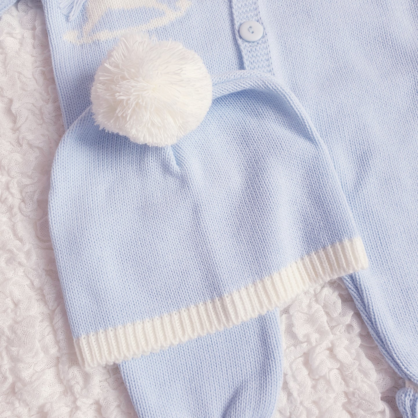 Baby Spanish Knitted Rocking Horse All In One & Hat