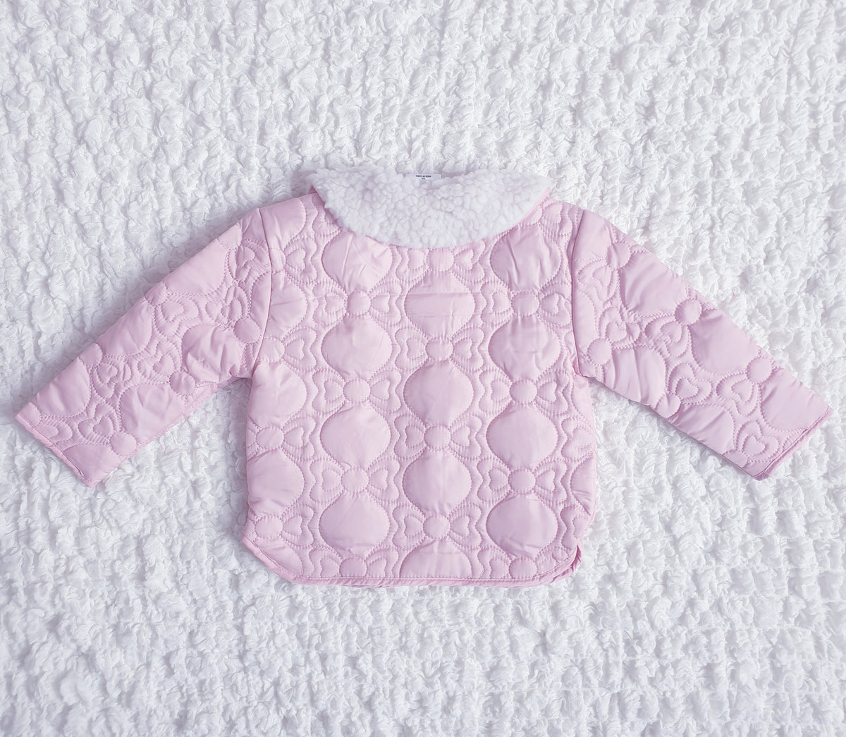 Girls Teddy Leggings Outfit & Pink Jacket Set