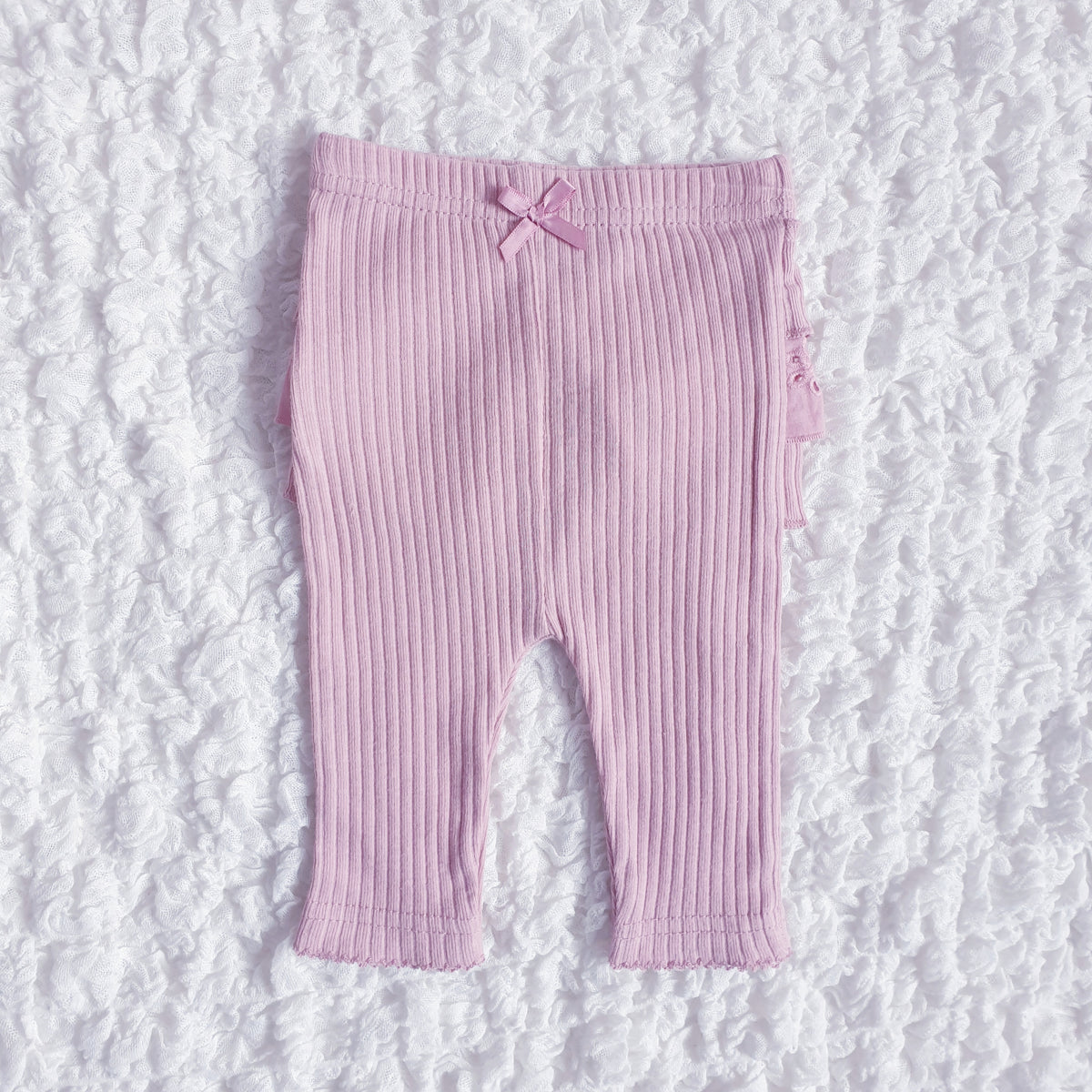 Baby Girls Dusky Pink Floral Leggings Set