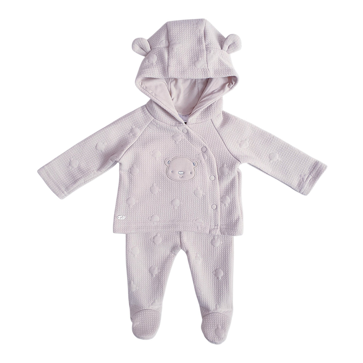 Baby Beige Teddy 2 Piece Set