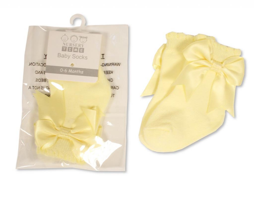 Baby Girls Bow Socks