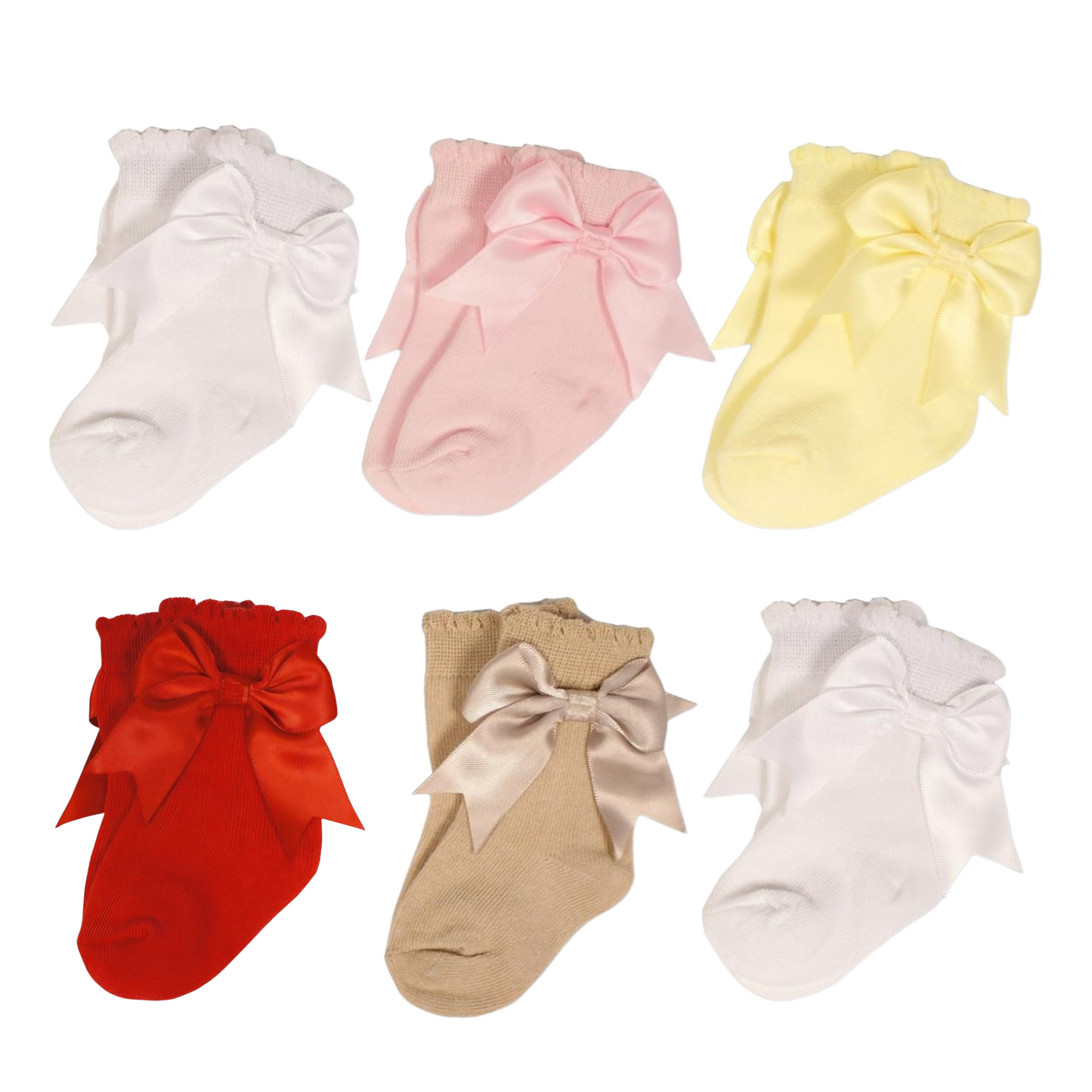 Baby Girls Bow Socks