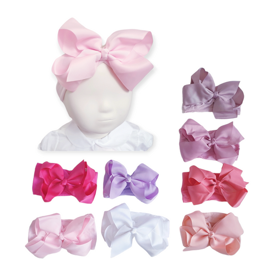 Large Bow Baby Headbands (sold separately)