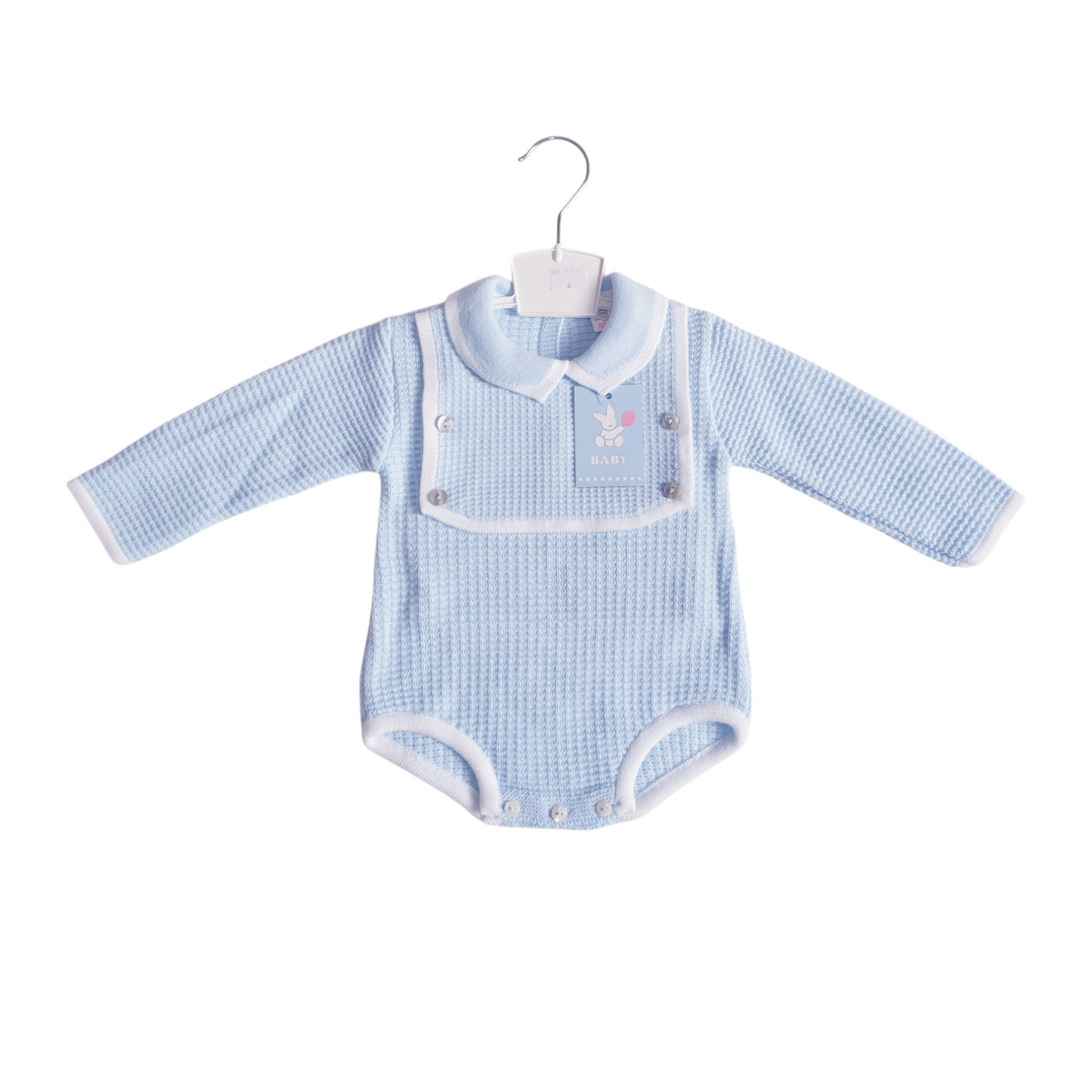 Baby Boys Spanish Knitted Romper