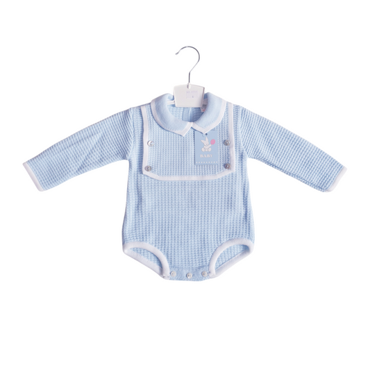 Baby Boys Spanish Knitted Romper