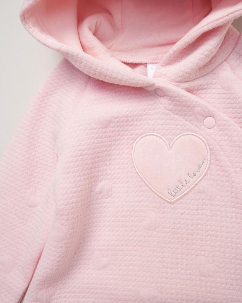 Baby Girls Pink Heart 2 Piece Set