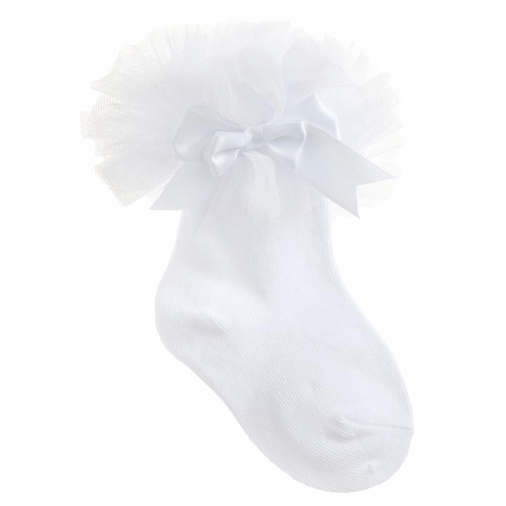 Baby Girls Tutu Bow Socks