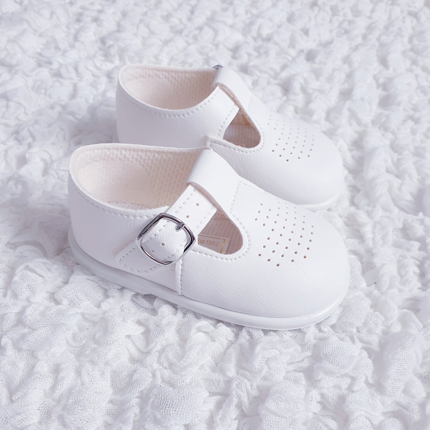 White T Bar Shoes