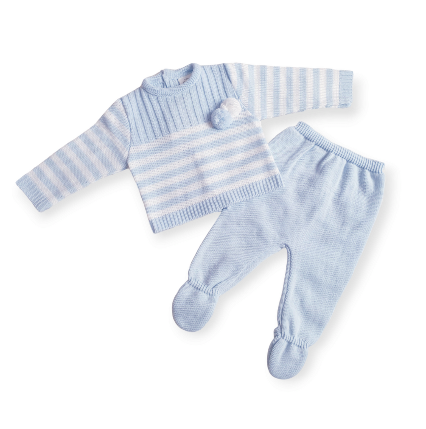 Baby Boys Spanish Striped Knitted Set