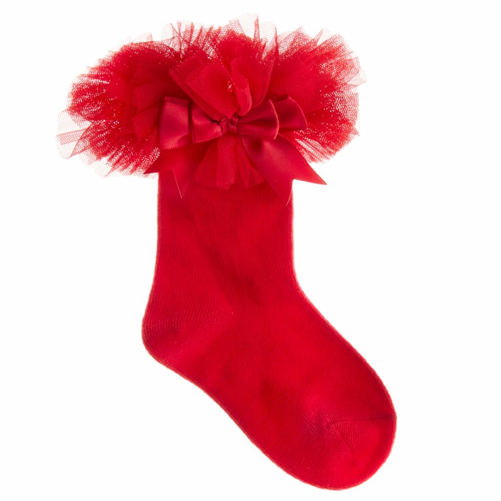 Baby Girls Tutu Bow Socks