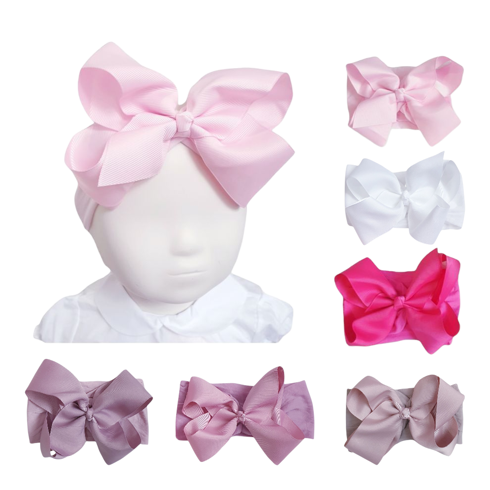 Large Bow Baby Headbands (sold separately)