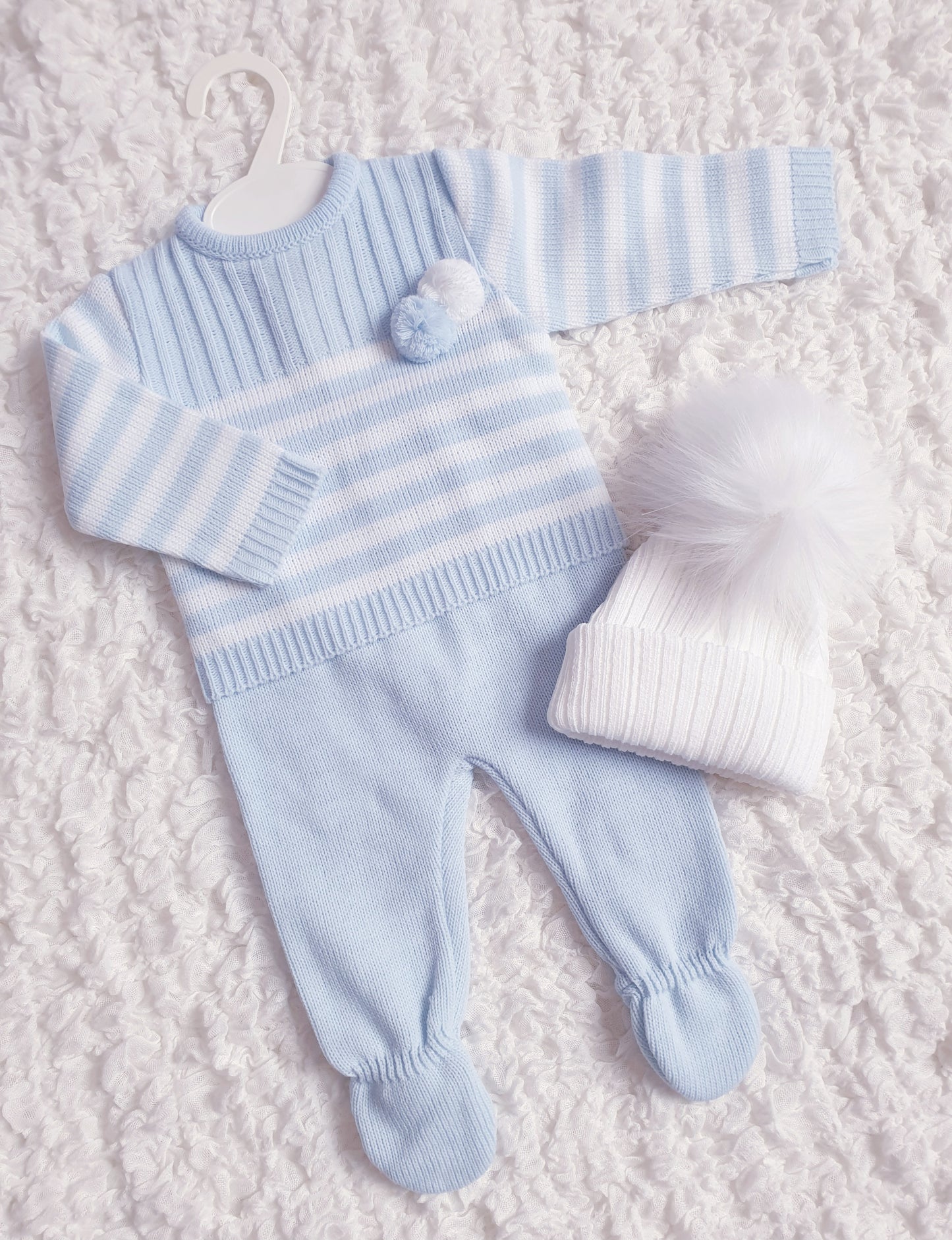 Baby Boys Spanish Striped Knitted Set