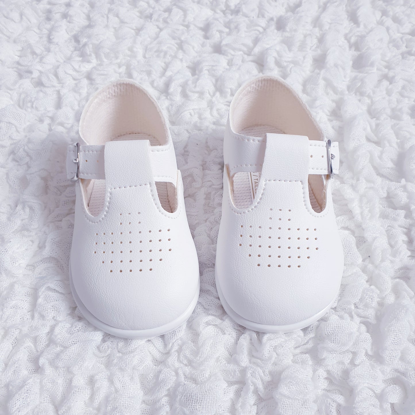 White T Bar Shoes