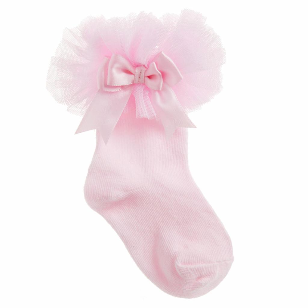 Baby Girls Tutu Bow Socks