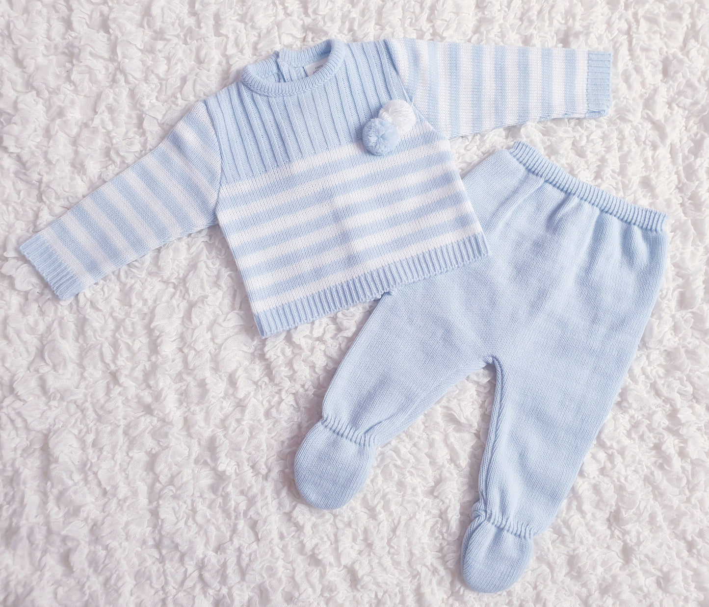 Baby Boys Spanish Striped Knitted Set